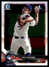 2018 Bowman Chrome Prospects Eric Pardinho Toronto Blue Jays #BCP110