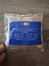 kit de 40 pièces "Euros France" édit. 2002 en sachet d'origine
