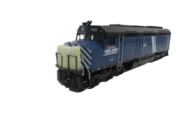 OMI Overland Montana Rail Link F45 # 390 2 Rail Locomotive