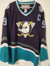 Paul Kariya "Throwback" CCM Jersey Anaheim Mighty Ducks NEW WITH TAGS