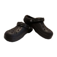 Crocs Ralen Lined Clog Brown M5/W7 Rubber Comfort Fuzzy Warm Casual Unisex
