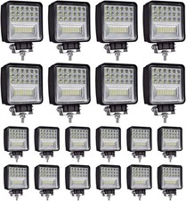 20 Pack Led Work Light 126w Spotflood Light Off Road Lights