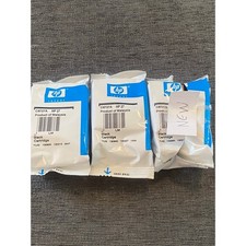 Lot of 3 HP 27 Black Ink Cartridges C8727A New Genuine OEM HP27