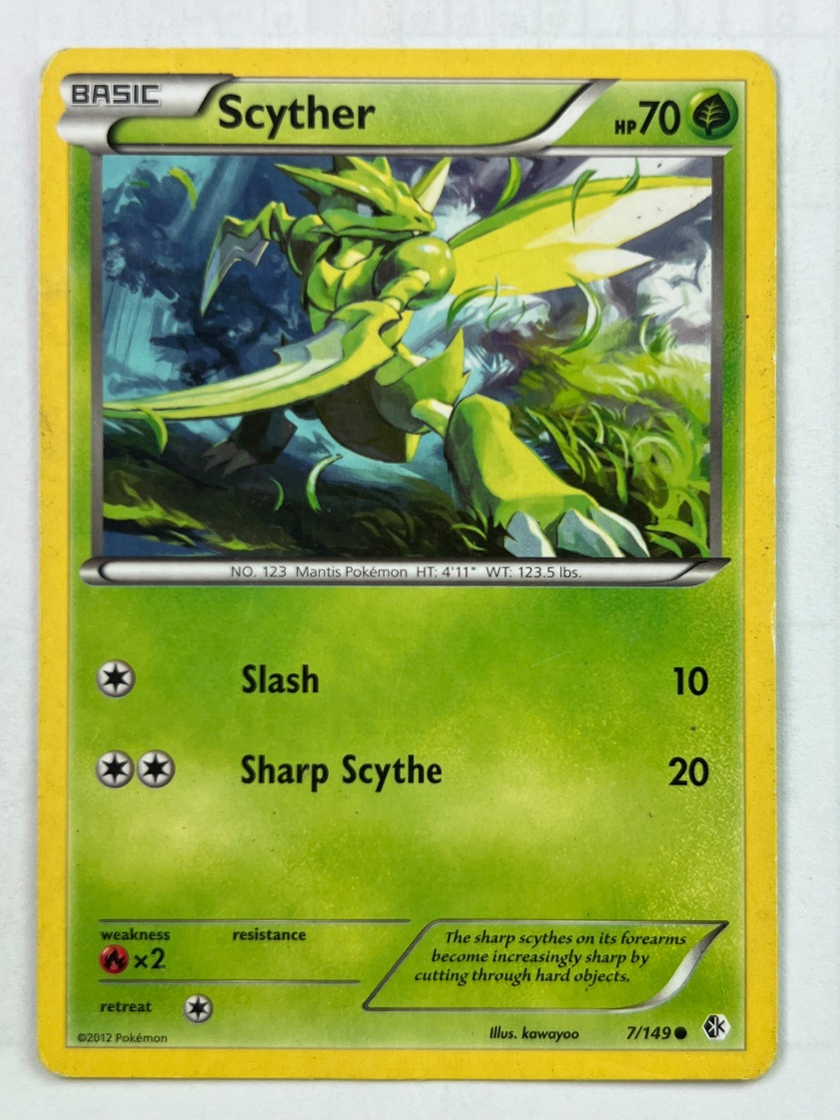 Scyther 7/149 Boundaries Crossed MP Pokemon Fast Shipping