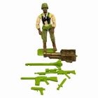GI Joe Colonel Courage v1 3.75” Figure Near Complete 1993 Hasbro ARAH Vintage