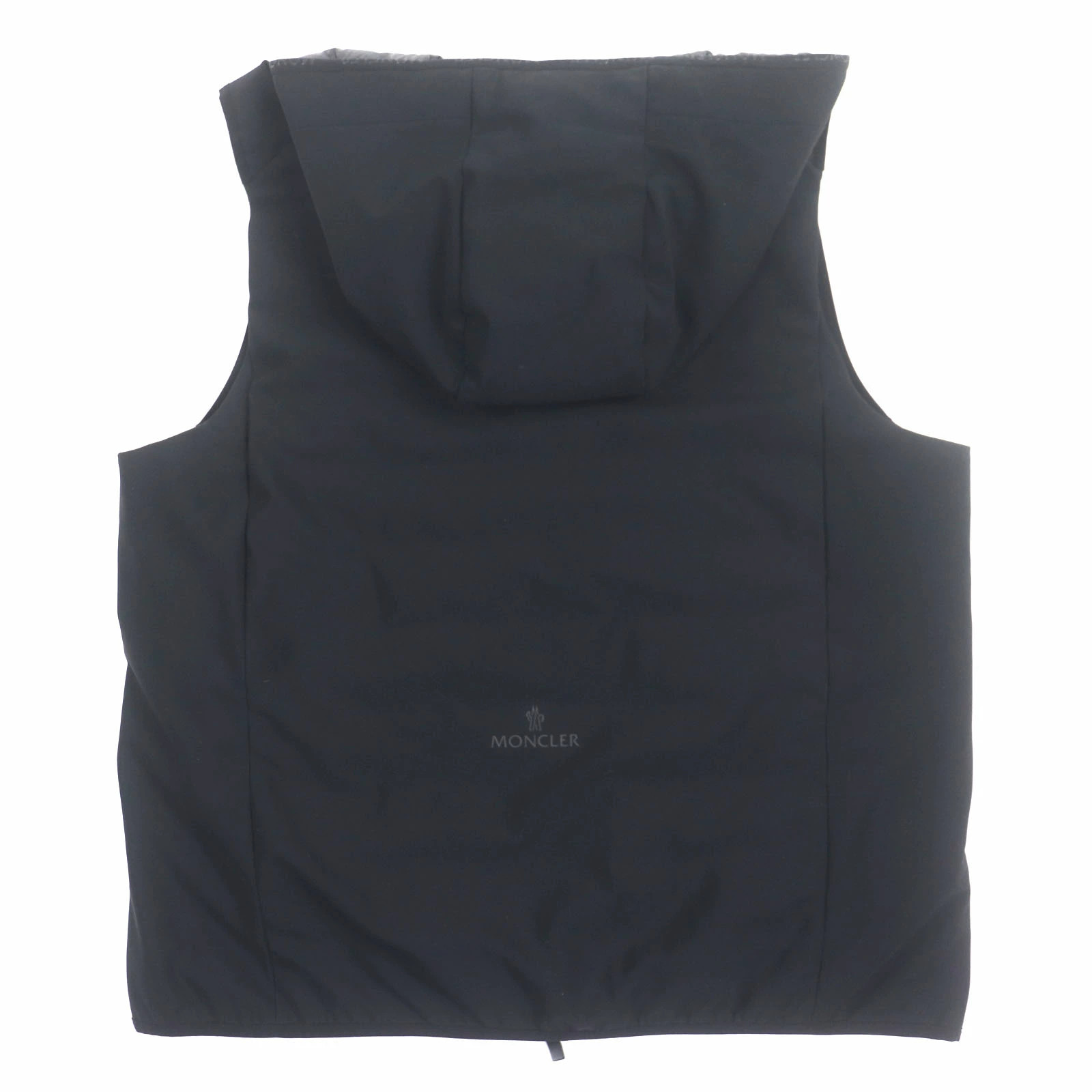 MONCLER Men's Hooded Down Vest Allier Double Zip-Up Black Size 4 thumbnail 3