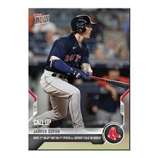 Jarren Duran - 2021 MLB Topps Now Card 517 - Print Run: 2,668 Boston Red Sox