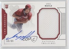 2016 National Treasures Rookie Materials Signatures 69/99 Greg Mahle Auto n1u