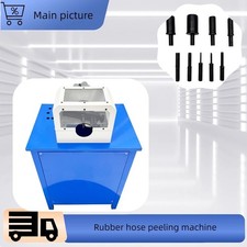 110V Electric Rubber Hose Peeling Stripping Machine 10 Sets Of Dies