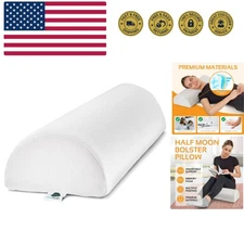Orthopedic Large Half Moon Pillows for Ultimate Body Comfort – Machine Washable