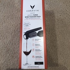 CORAVIN BLACK MODEL THREE VALUE PACK WINE PRE...