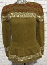 Fenn Wright Manson Sweater Woman’s (S) Angora Lambswool Blend Lightweight READ