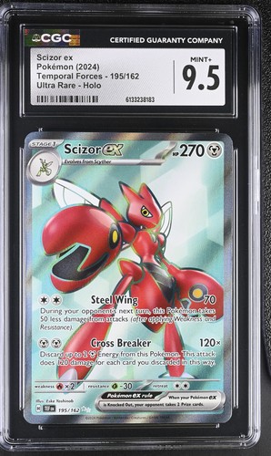 Scizor ex graded CGC 9.5 for sale on eBay