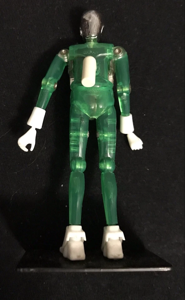 Figura Microman M10X Verde Transparente 1979 - SOLO FIGURA - del Juego RESCUE POWER UP Foto 2 de 4