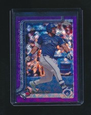 ANTHONY SANTANDER 2025 TOPPS CHROME PURPLE LOGFRACTOR PARALLEL 205/250 #60