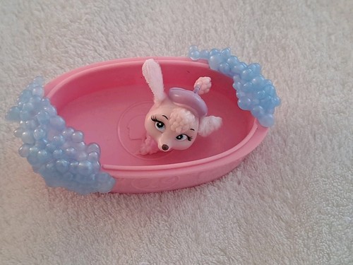 Hundebadespass von Barbie mit Pudel Hundebad Badewanne mit Dusche - Bild 7 von 10