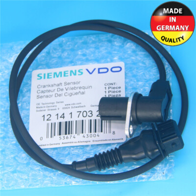 New 12141703277 Crankshaft POSITION SENSOR fits BMW 328i 528i 323i Z3 328is