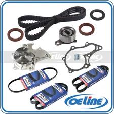 For 88-90 Toyota Corolla 3PK635 4PK865 5PK980 Timing Belt Drive Belt Water Pump 