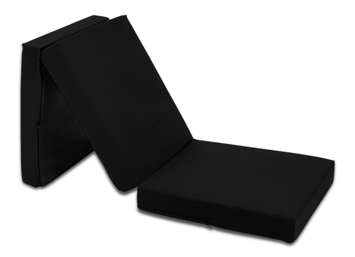 Colchón plegable cama Z reposapiés adulto puf silla y cama para dormir - Imagen 16 de 34