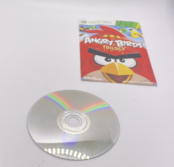Angry Birds Trilogy (Microsoft Xbox 360, 2012) CIB Complete With