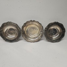 Vintage Silver Plated Liberty Bell Park Bowls Sheridan Taunton Silver Smiths Ltd