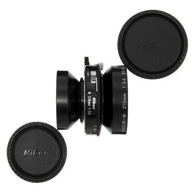 NIKON NIKKOR-W 210mm F5.6 LENS W/ COPAL 1 SHUTTER LARGE NIKON NIKKOR-W 210mm F5.6 LENS W/ COPAL 1 SHUTTER LARGE