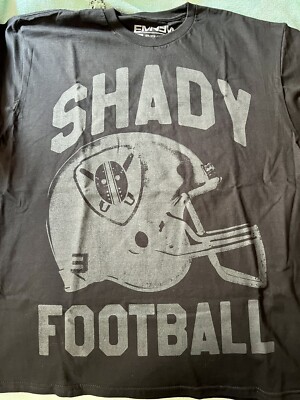 eminem football helmet x Detroit Lions T-Shirt Eminem was hyped after the