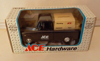 #ad #ad Vintage 1994 ERTL 1955 Ace Hardware Chevrolet Cameo Pickup Promo Die Cast Bank $13.95