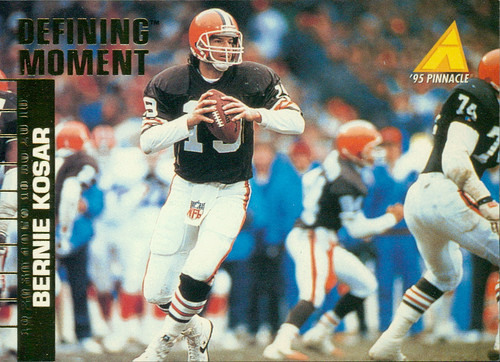 1995 Pinnacle Club Collection Bernie Kosar #153 card