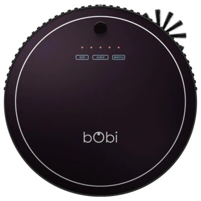 bObsweep bObi Classic Robotic Vacuum Cleaner Mop Black Auto Docking Recharging