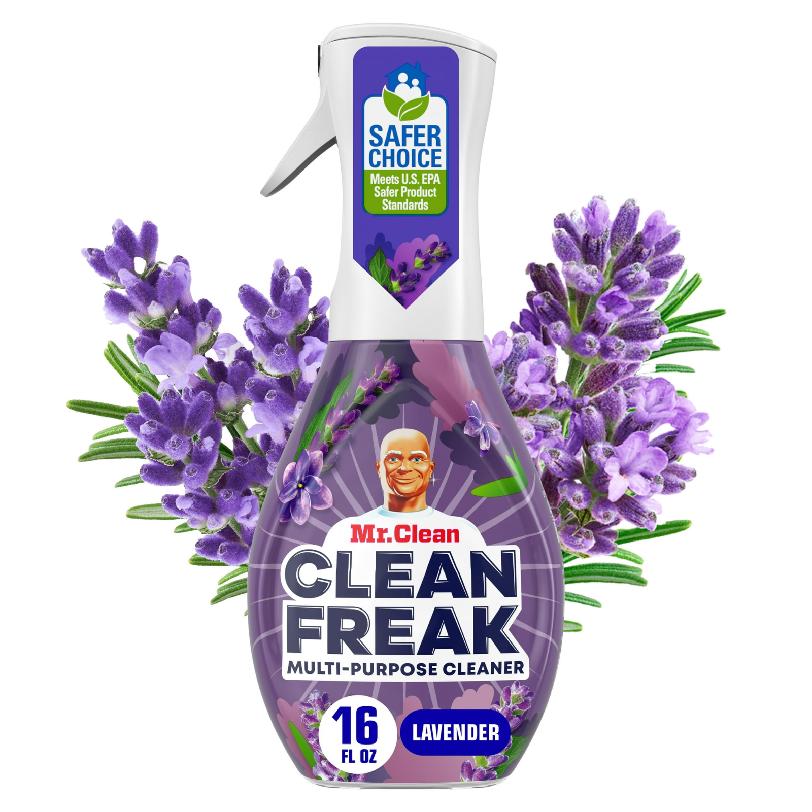Mr. Clean Clean Freak All Purpose Cleaner Spray, Multi-Surface Cleaning Lavender
