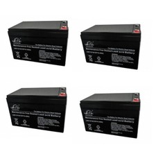 4 X 12V 15AH Batteries With Screw Terminals Electric Bike etc 6-DZF-12  6DZM-12