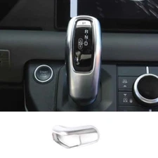 Console Gear Shift Matte Silver For Land Rover Defender 2020-2023 1PC Knob Lever