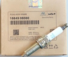 4 Original Hyundai Zündkerze 18849 08080  ersetzt 0 242 140 515 für VAG MB Kia