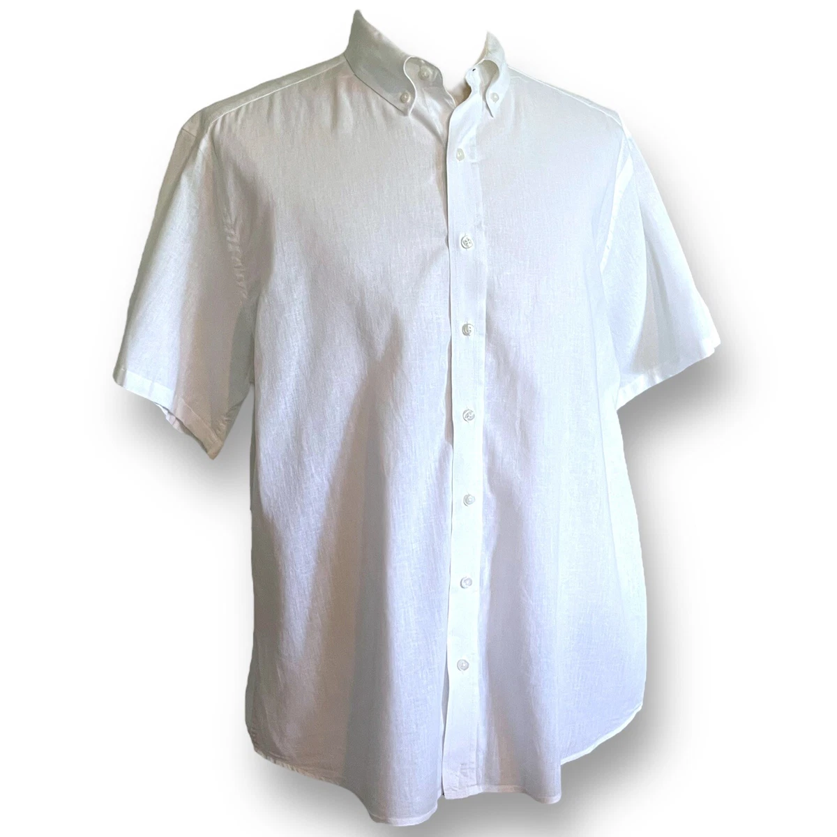 White linen cheap shirt gap