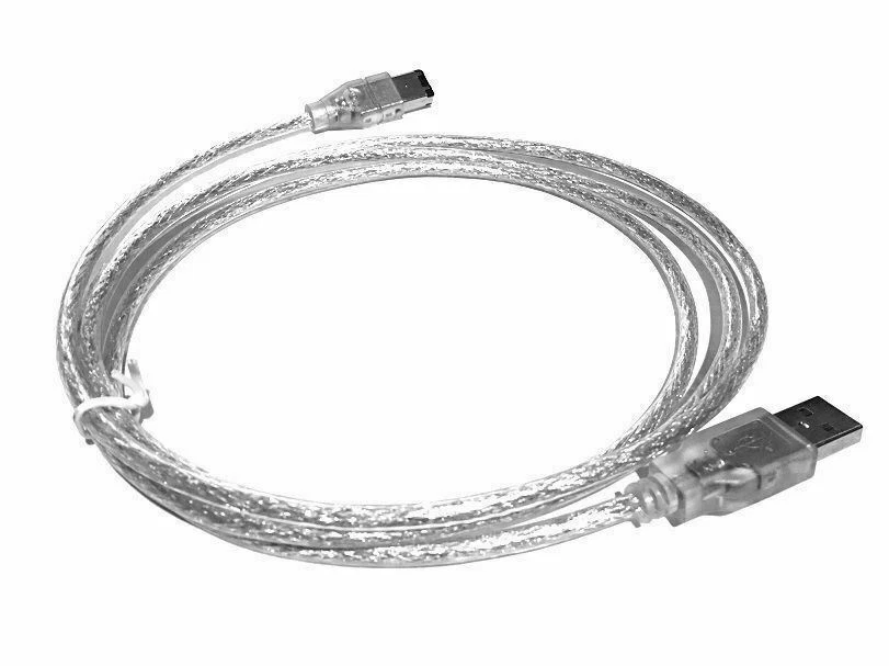 USB MALE TO IEEE 1394 6 PIN FIREWIRE CABLE FOR STANTON SCS.1M MIDI CONTROLLER - Image 2 of 3
