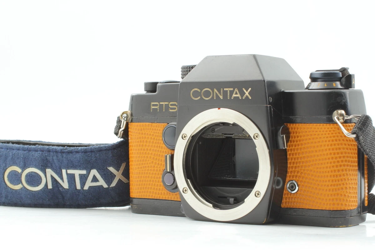[Exc+4 , Ohker] Contax RTS 35mm SLR Film Camera Black Body Meter-OK From  JAPAN
