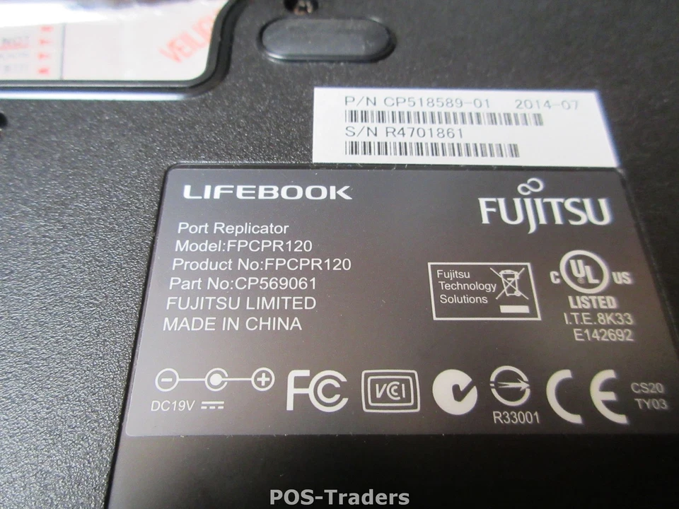 Fujitsu FPCPR120 Lifebook Port Replicator Dockingstation FOR E782 E752 S752 S782 - Bild 2 von 3