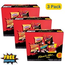 New Frito-Lay Flamin Hot Mix Variety Pack Sna...