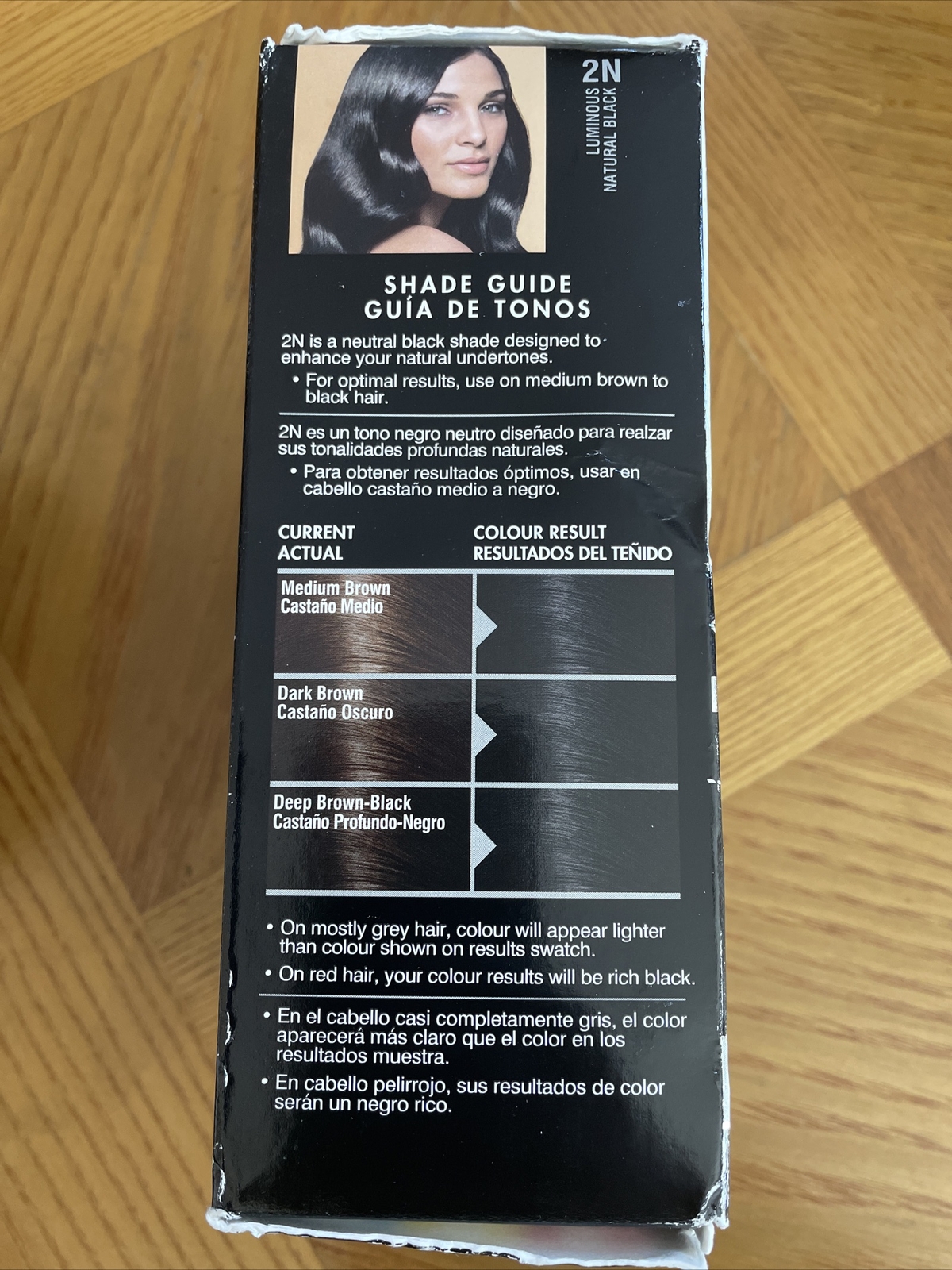 John Frieda 2N Luminous Natural Black Precision Foam Colour Hair Coloring A
