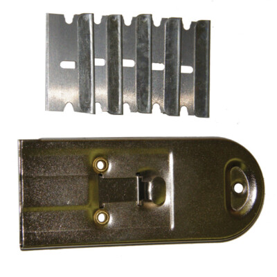 4'' Safety Scraper With 5 Razor Blades 