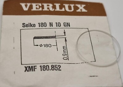 Verre Minéral De Rechange Pour Montre Seiko - Neuf - Pour Réparation De Montre Homme