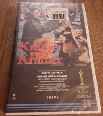 Kramer gegen Kramer (VHS)  Videokassette NEU Sealed mit DUSTIN HOFFMAN