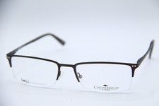 NEW CHESTERFIELD CH 84XL R0Z BROWN GUNMETAL AUTHENTIC FRAME EYEGLASSES 59-20