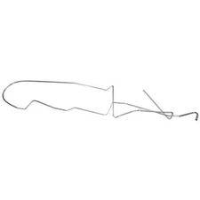 Classic Tube Fuel Line Tank To Pump Stainless Steel 3/8" Mustang V8 1965-1966