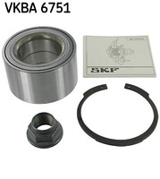 SKF Vkba 6751 Radlagersatz Hinterachse FÜR Land Rover