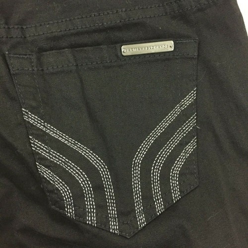 Stivali donna AX ARMANI EXCHANGE neri Jambe semi-evasee taglio jeans nuovi con etichette taglia 4 - Foto 8 di 10
