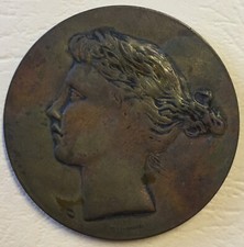 Médaille Alliance Française Signature BELMONDO (Me/125)