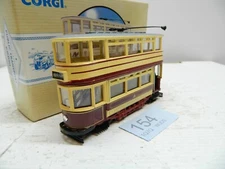 Corgi 1:76 Dick Kerr Double Deck Tram Cardiff Corp Transport Box 97264