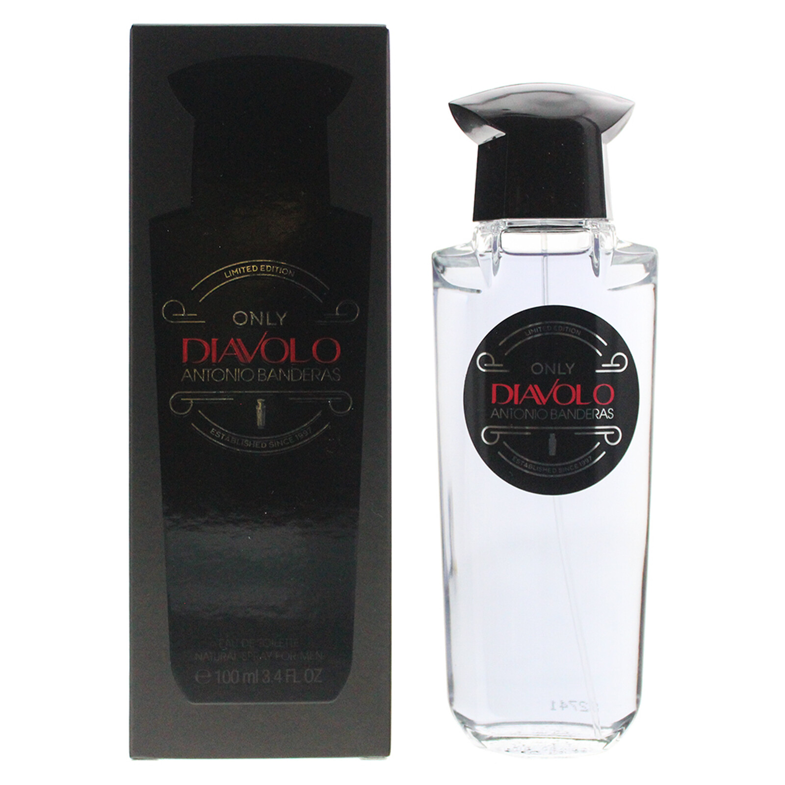 Antonio Banderas Diavolo Only By Eau De Toilette Spray 3.4 Oz (Men) V728-550354 - Image 4